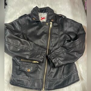 H&M White and Black Heart Patterned Fabric